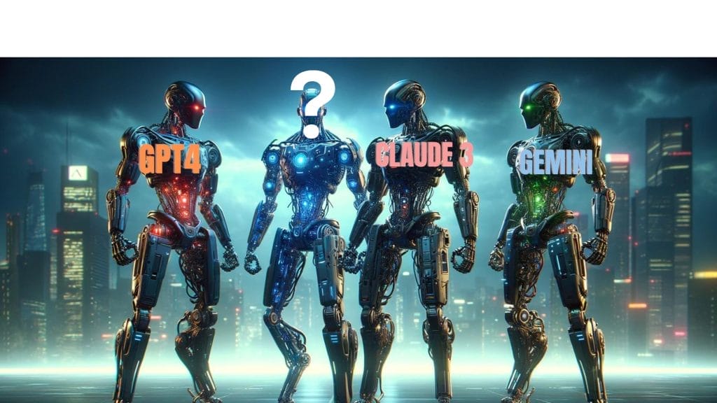 Claude 3 vs Google Gemini vs GPT4