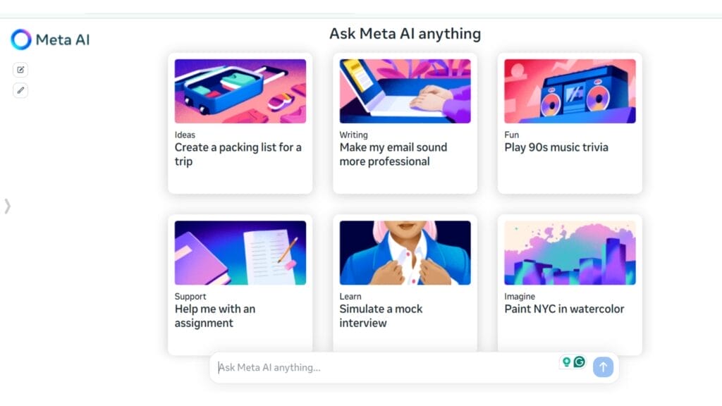 Chatbot Meta AI