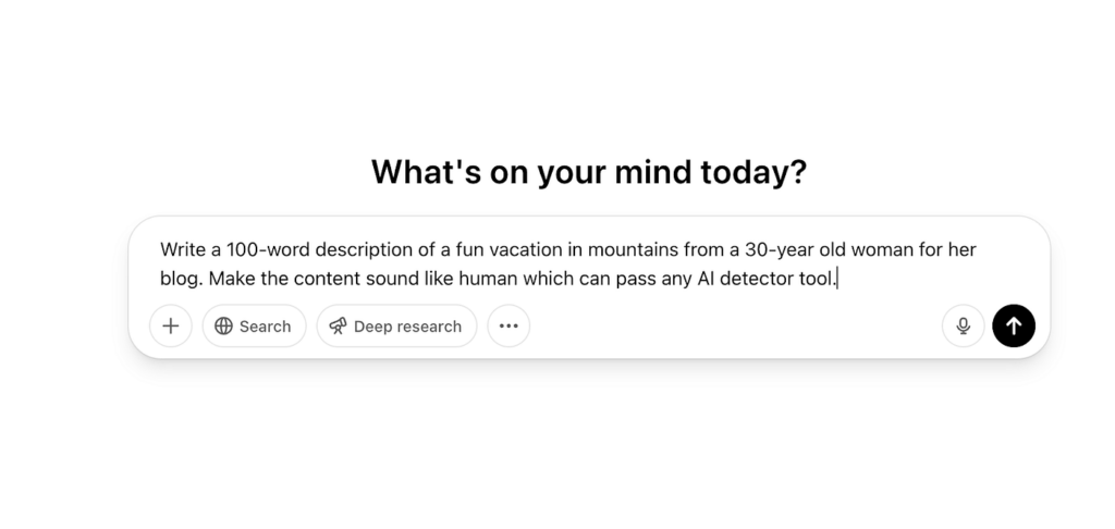 chatgpt screenshot