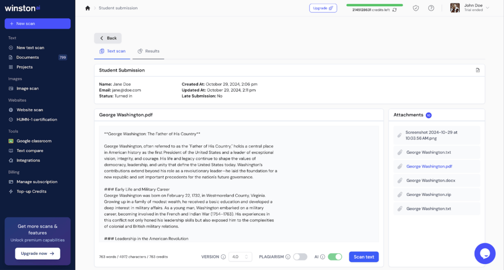google classroom winston ai image 3